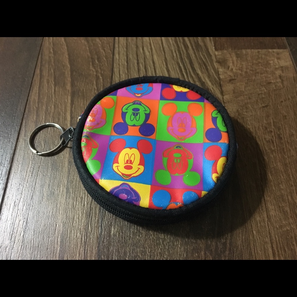 Mickey Change Purse/Multicolored